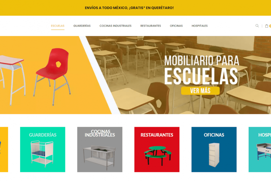 Proyectos en Diseño de Páginas Web - Memosa